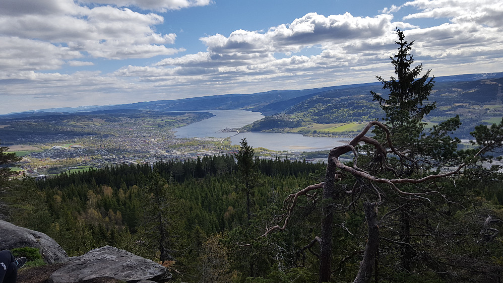 På Balbergkampen, utsiktspunktet