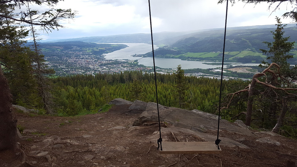 Utsiktspunktet på Balbergkampen