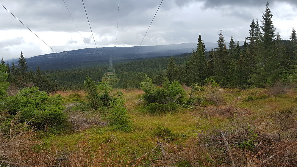 Det går ei regnskur på Nevelfjell