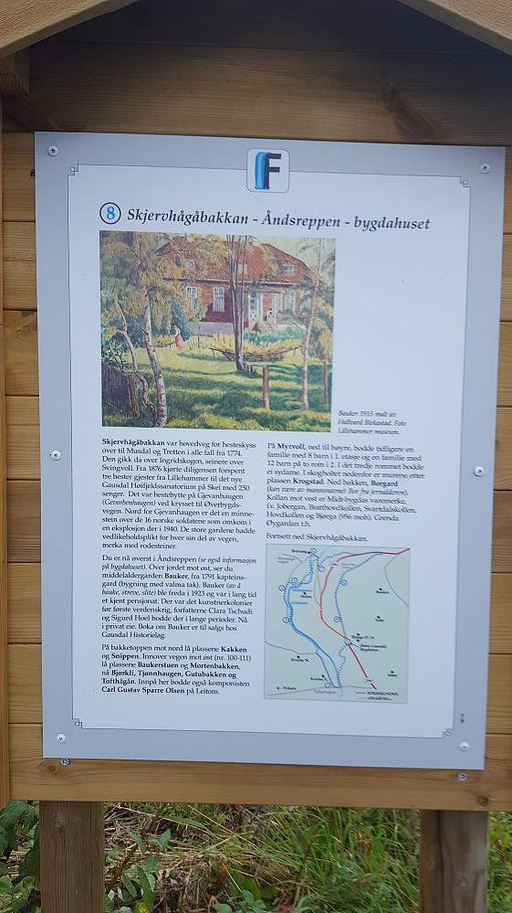 Orienteringstavle Åndsreppen