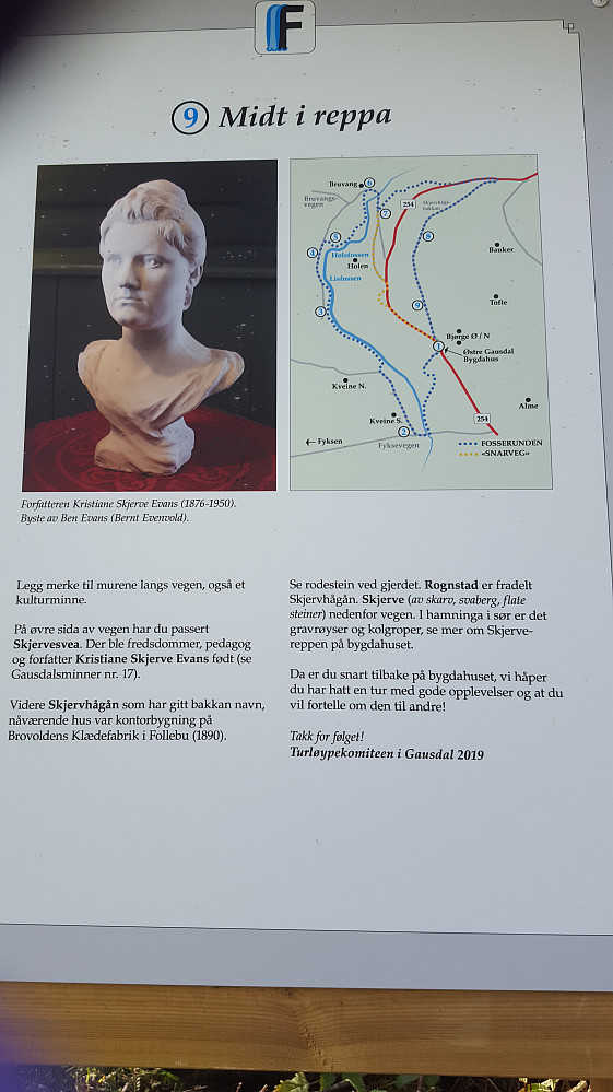Orienteringstavle Åndsreppen