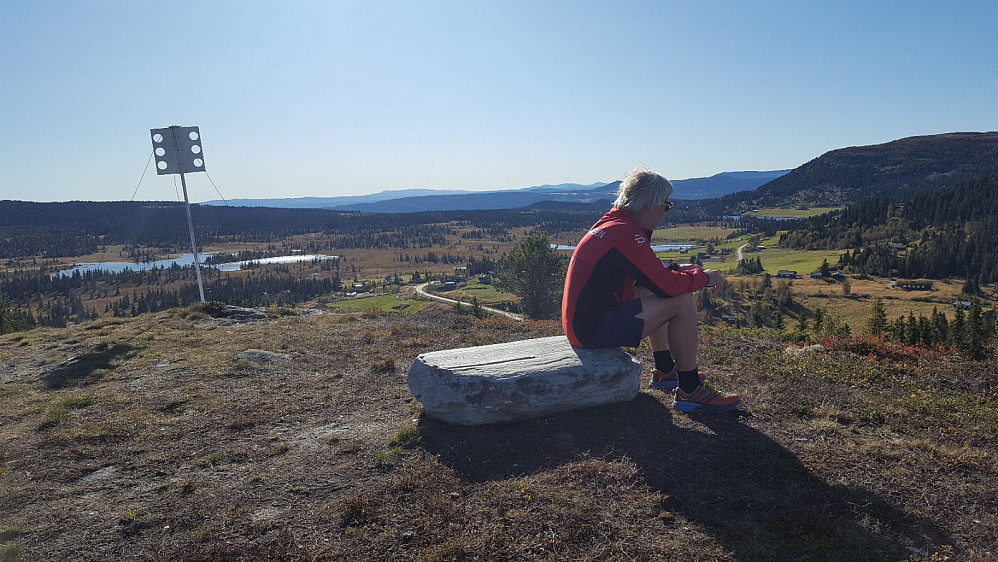 På Østre Gullhaugsetertoppen