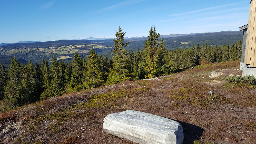 På Østre Gullhaugsetertoppen