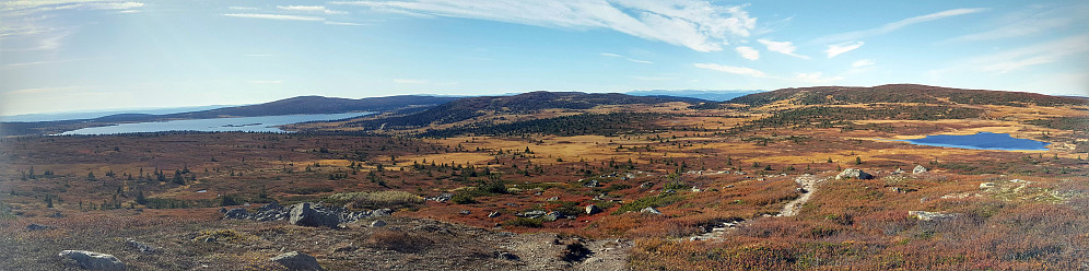 Panoramabilde på Kriksfjellet