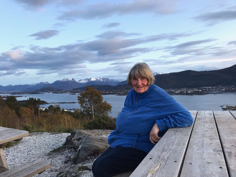 Litt ovenfor Fjellstua