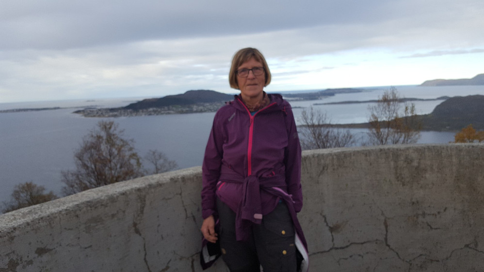 Anne Grete på Aksla