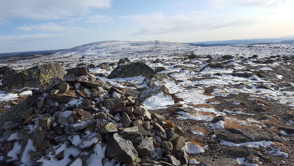 På Slåseterfjellet, mot Nevelfjell