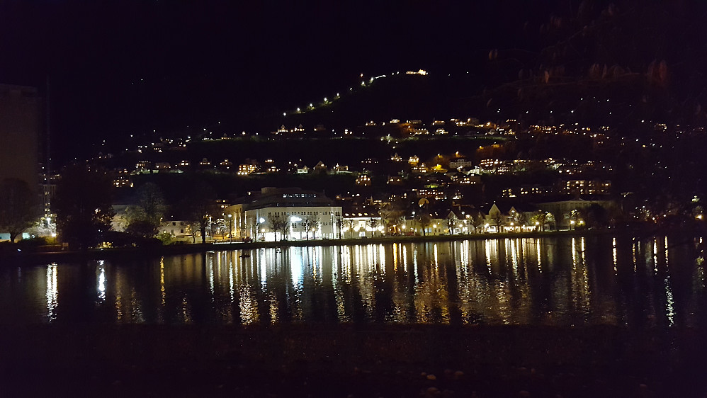 Ved Byparken, mor Fløyen