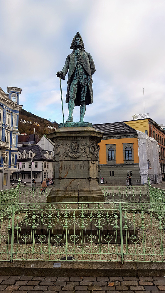Statue av Ludvig Holberg