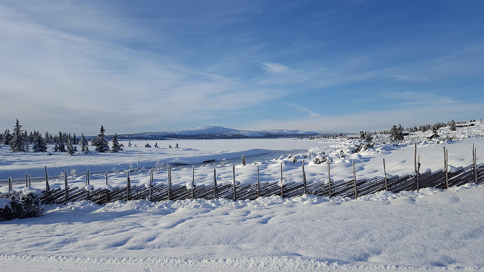 Mot Nevelfjell fra Ytre Reina