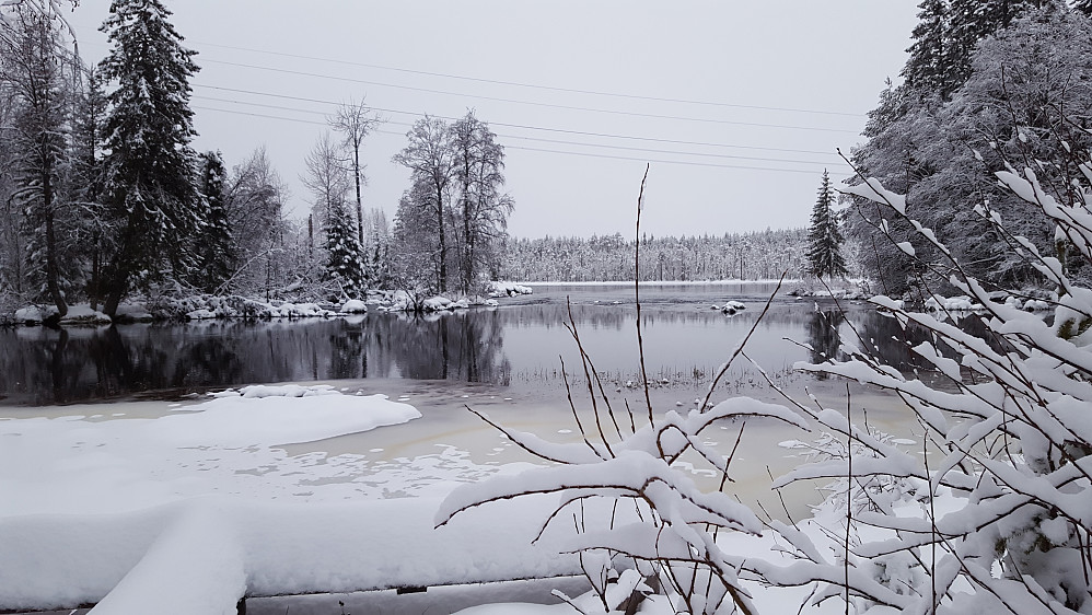 Mesnaelva ved Birkebeinerløypa