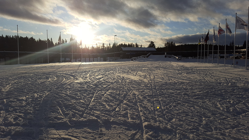 Turstart på stadion