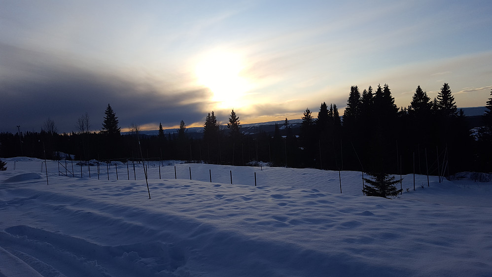På Nordseter, klar for dagens skitur