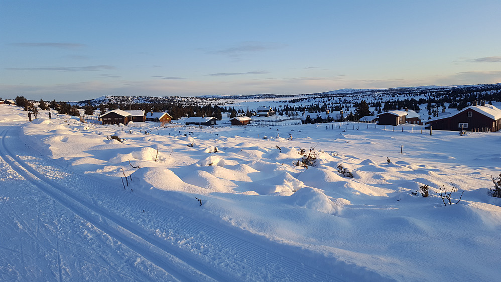Ved Nysetra, ser mot Snørvillen i det fjerne