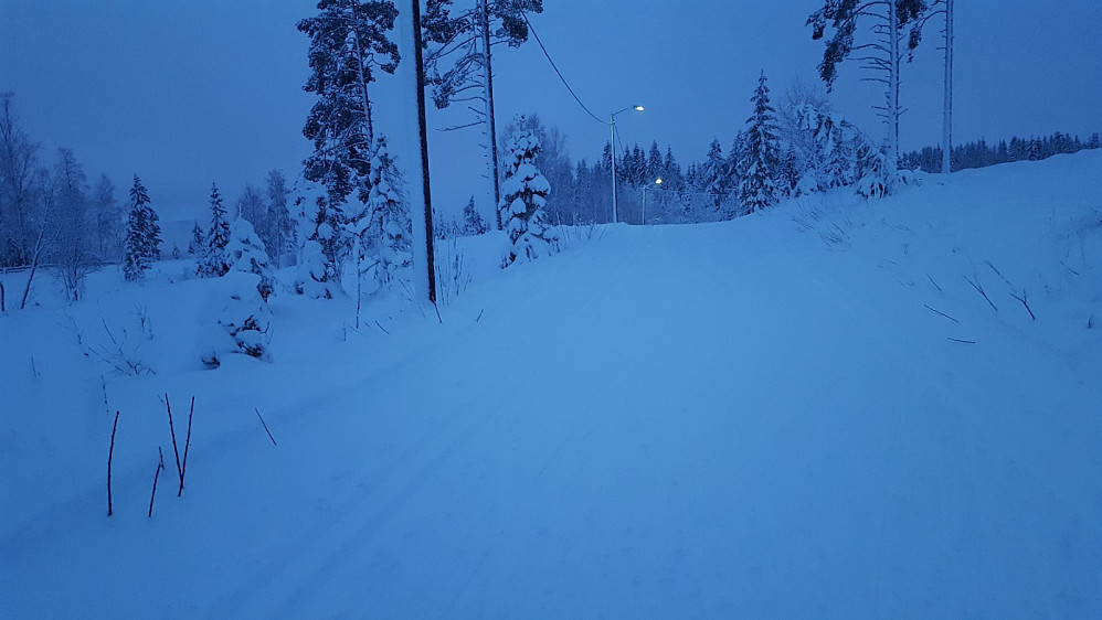 I lysløypa