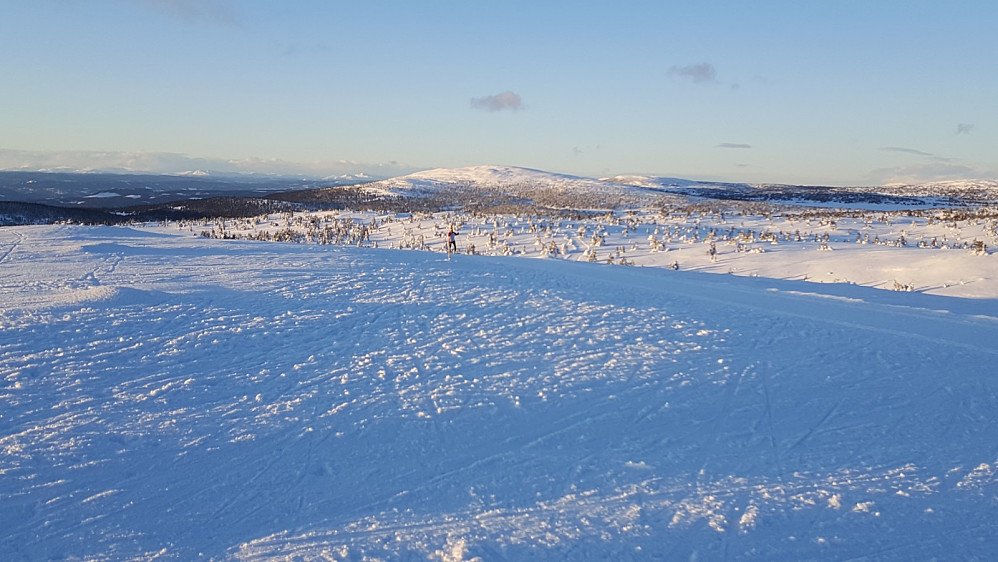 Nevelfjell og Hafjell fra Lunkefjell