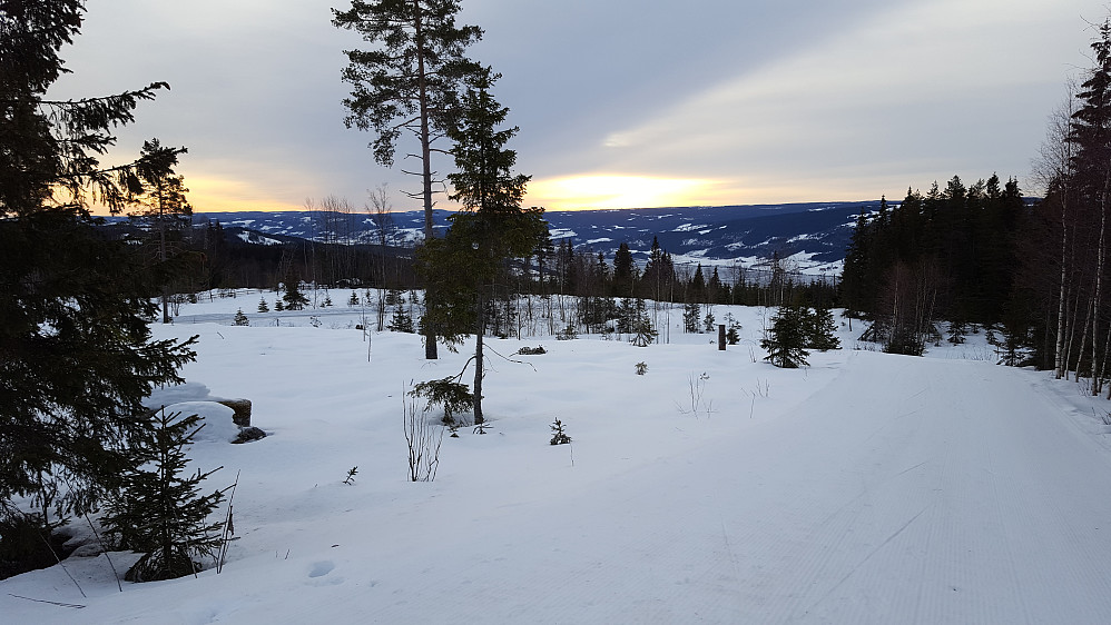 Oppover mot Kanthaugen
