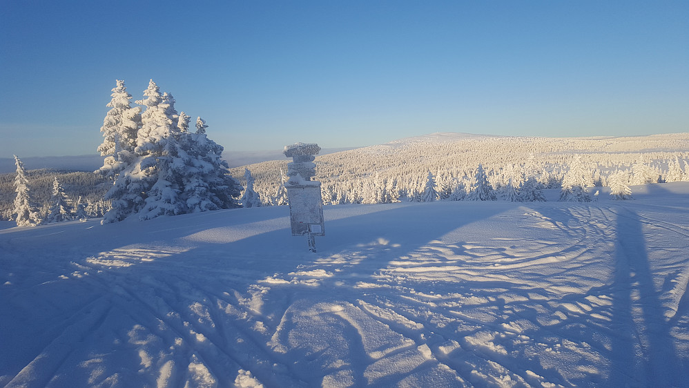 På løypekrysset Nordseterfjellet