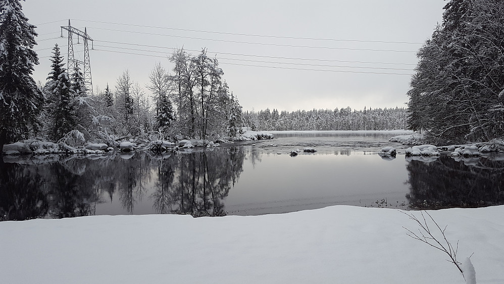 Mesnaelva ved Birkebeinerløypa