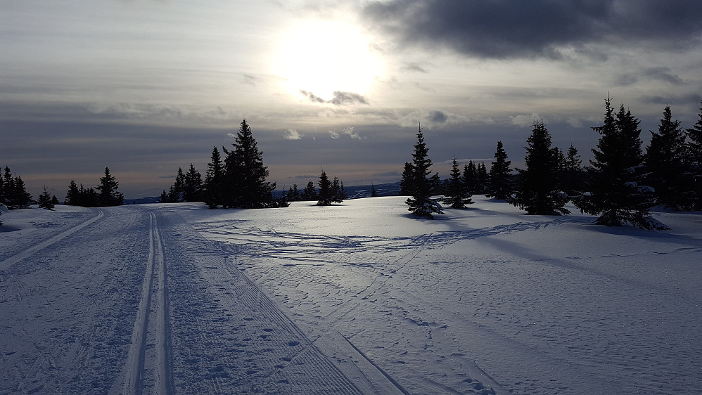 Klar for å ake ned til Nordseter