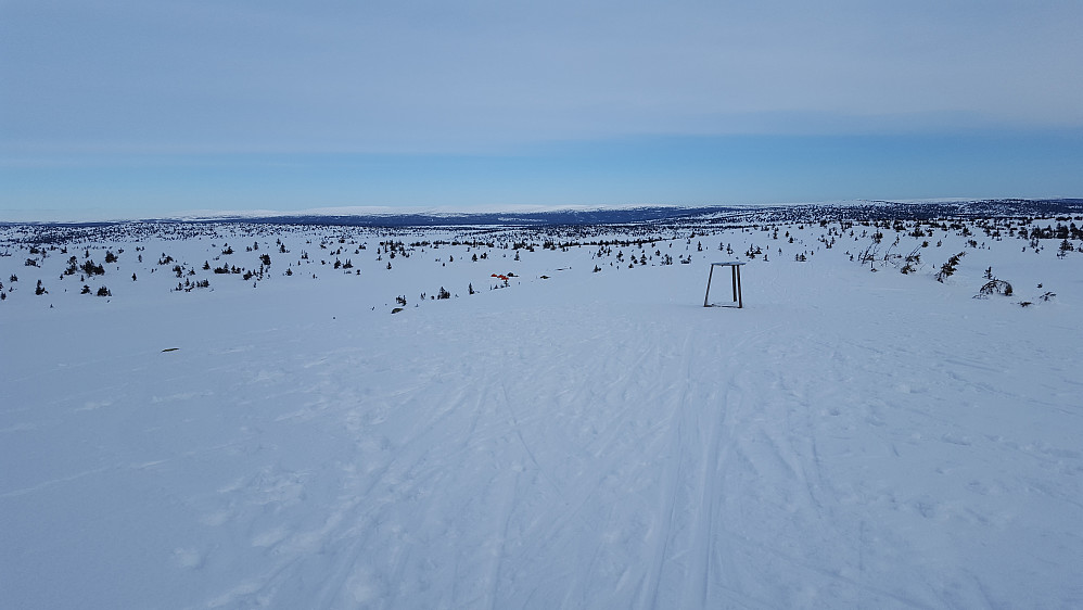 På Sjusjøfjellet øst
