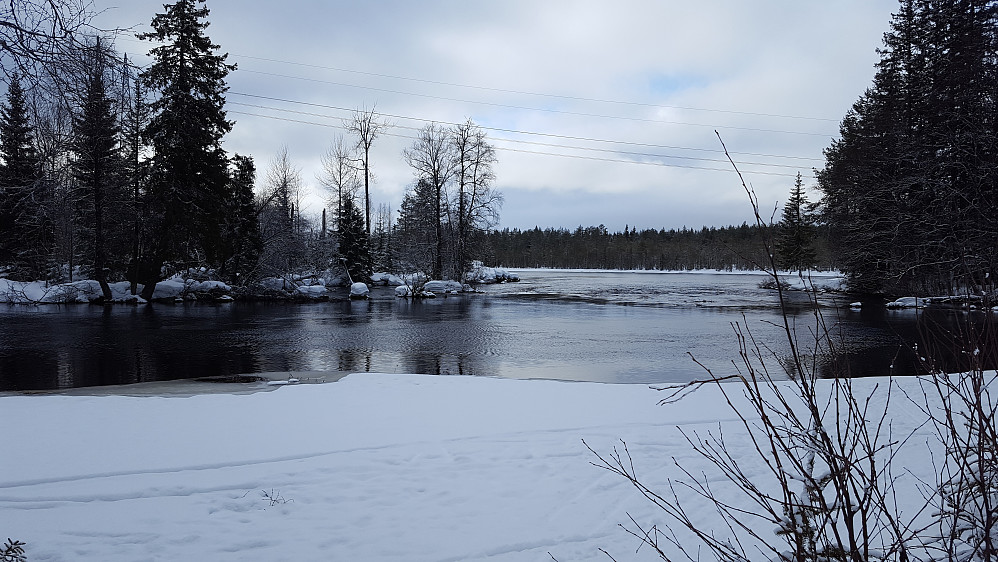 Mesnaelva ved Birkebeinerløypa