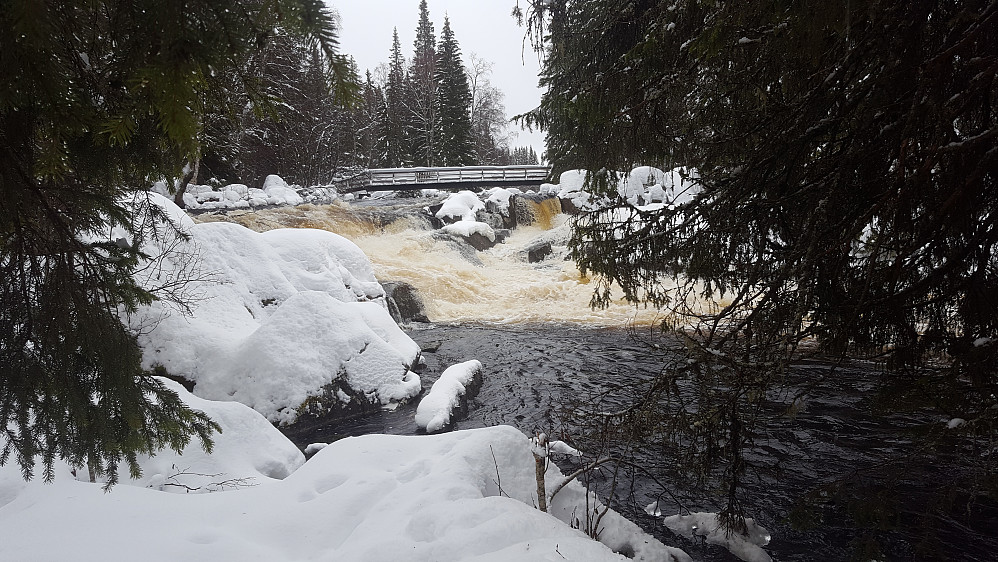 Ved Øfstdalsfossen
