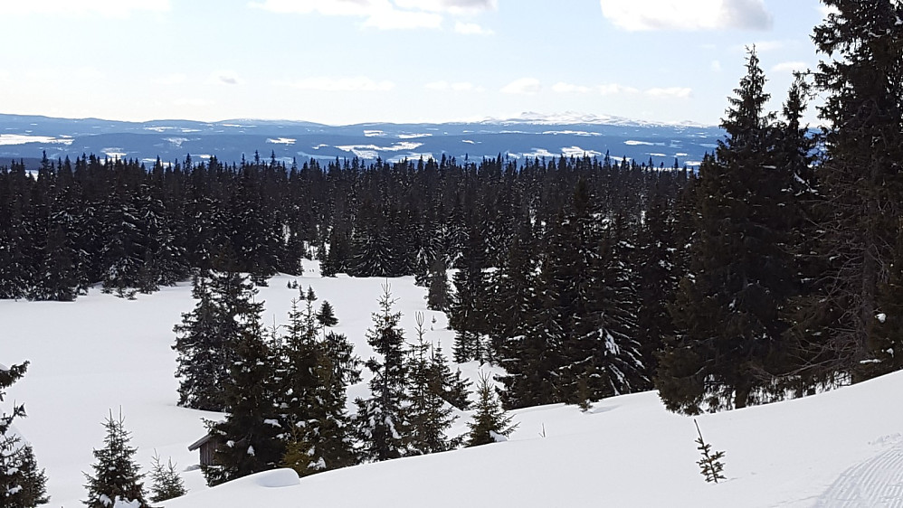 Ved Grøtåssetra, ser mot Synnfjellet