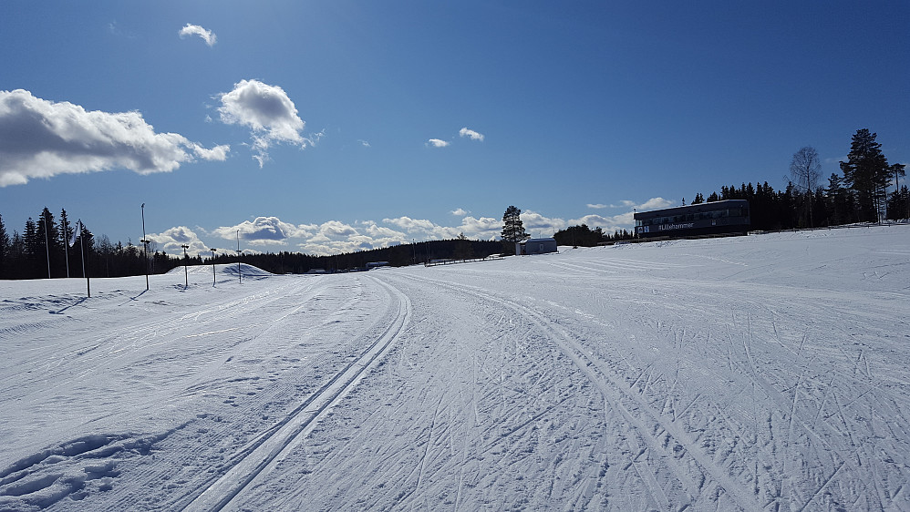 På skistadion