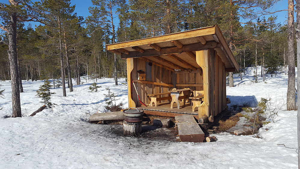 Gapahuken ved Kroktjern