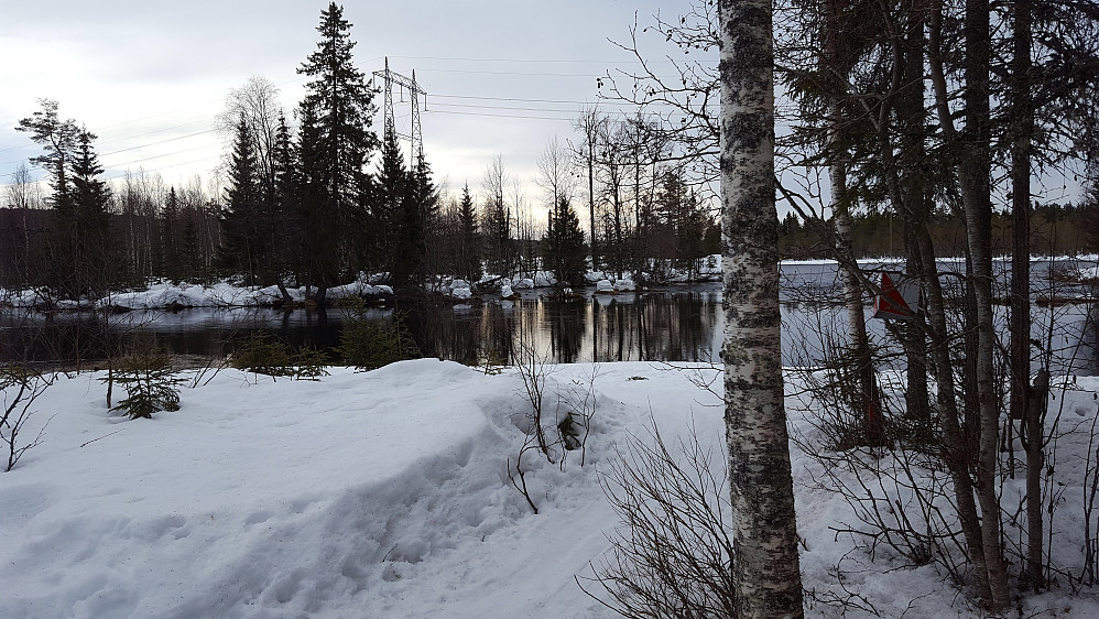 Mesnaelva ved Ingalåmi/Birkebeinerløypa