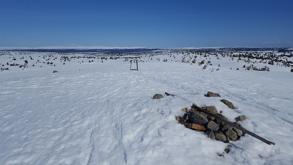 På Sjusjøfjellet øst