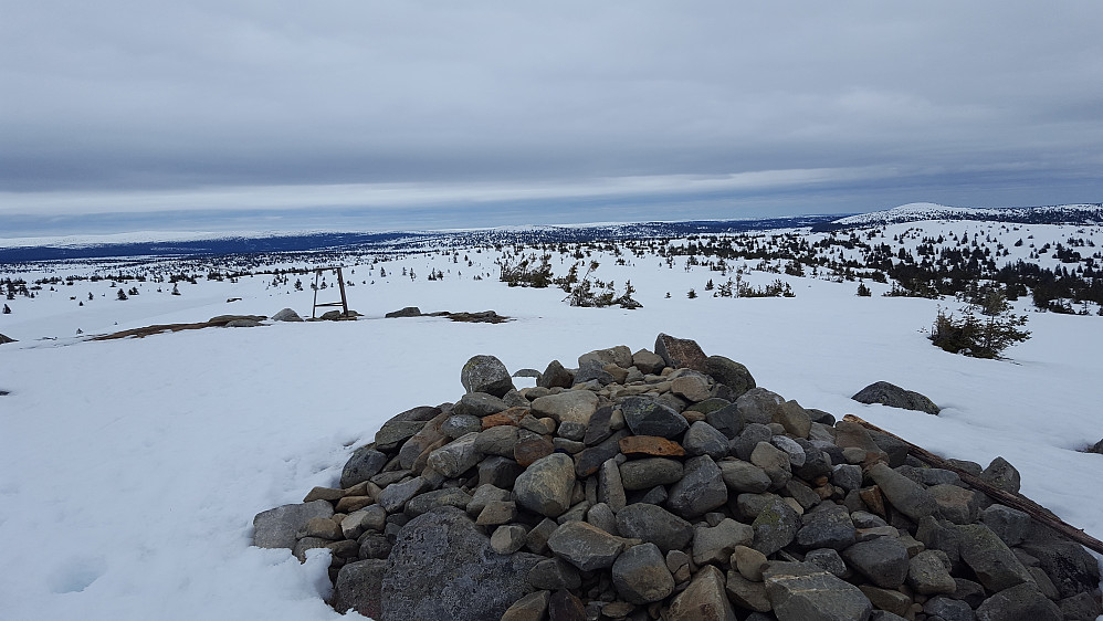 På Sjusjøfjellet øst