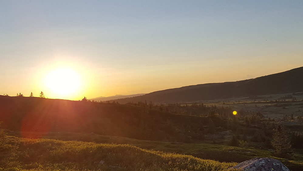 Nærmer seg solnedgang