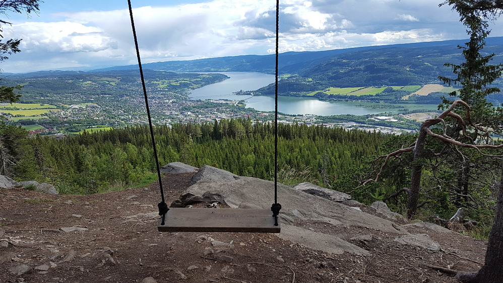 På utsiktspunktet