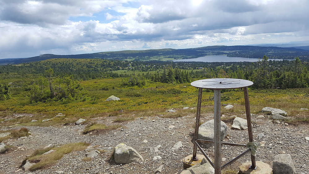 På Sjusjøfjellet øst