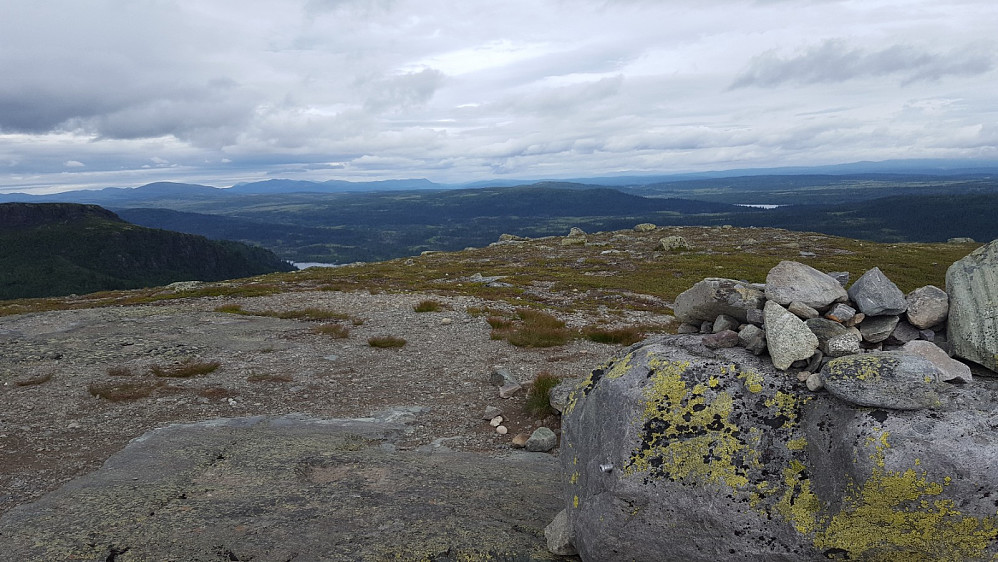 På toppen