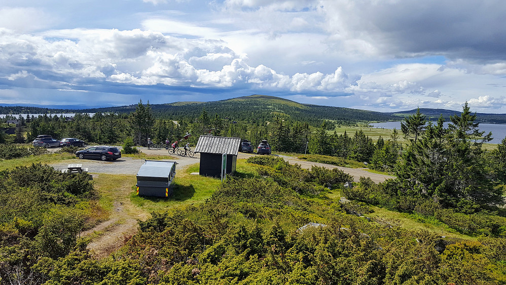Ved gapahuken på Nevelåsen