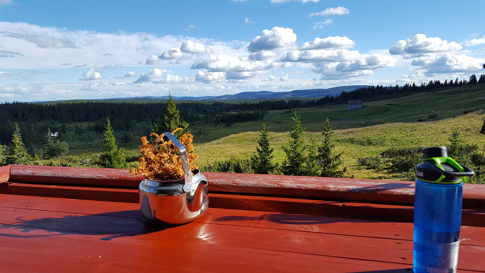 På Skjellbreidshytta
