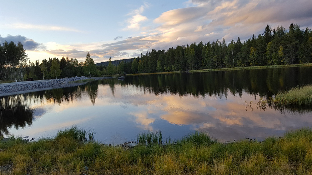 Kveldsstemning ved Krokflø