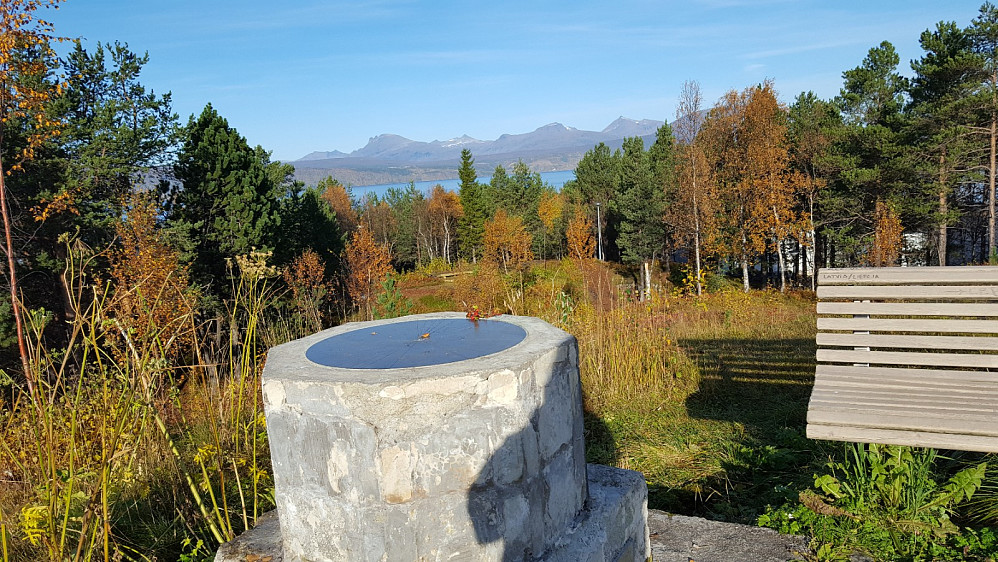 Sikteskive i Furuholtet park