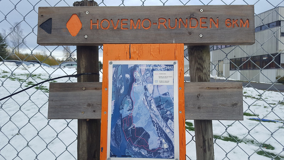 Infoskilt om Hovemorunden