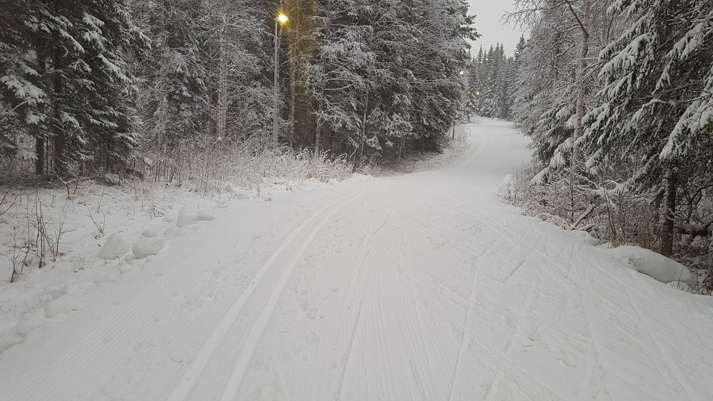 I skiløypa