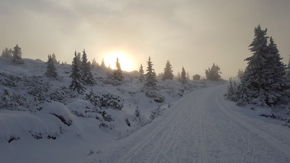 Oppover mot Nevelåsen