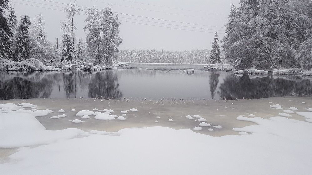Mesnaelva, ved Birkebeinerløypa