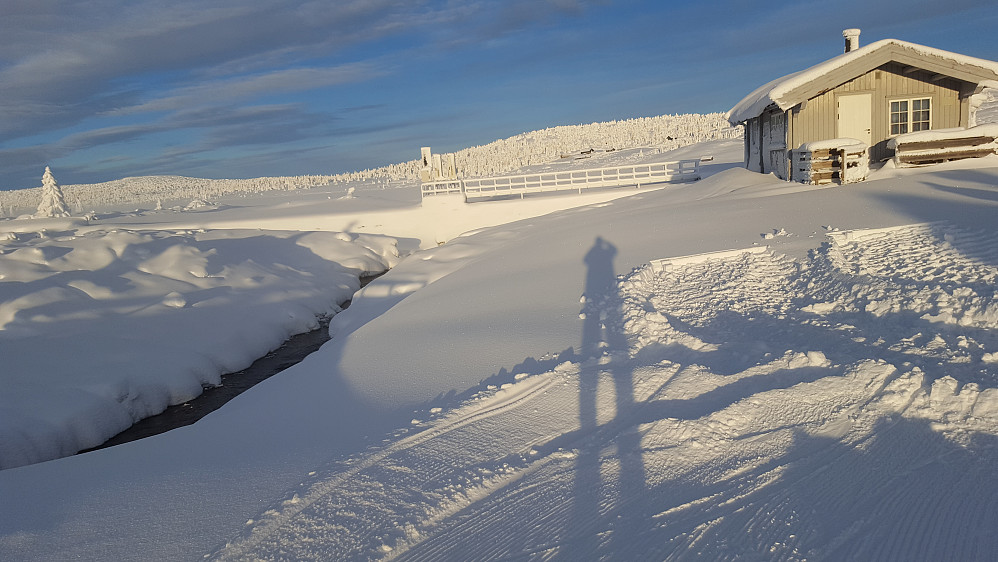Ved utløpet av Melsjøen