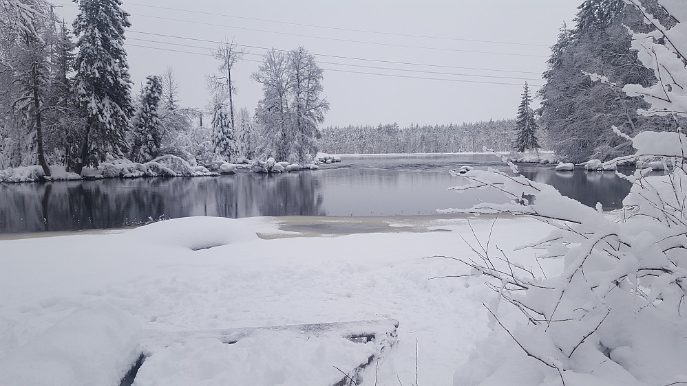 Mesnaelva ved Birkebeinerløypa