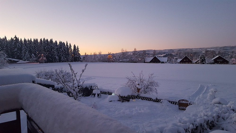 Nydelig morgen i Blestervegen