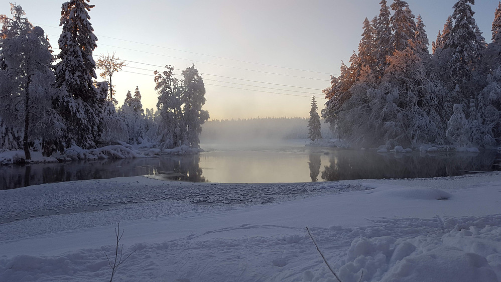 Mesnaelva ved Birkebeinerløypa