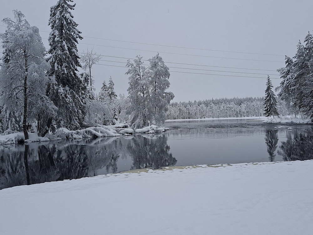 Mesnaelva ved Birkebeinerløypa